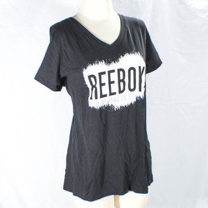 Reebok V-Neck Athletic Shirt – Women's Plus Size 1X – Comfy & Motivating